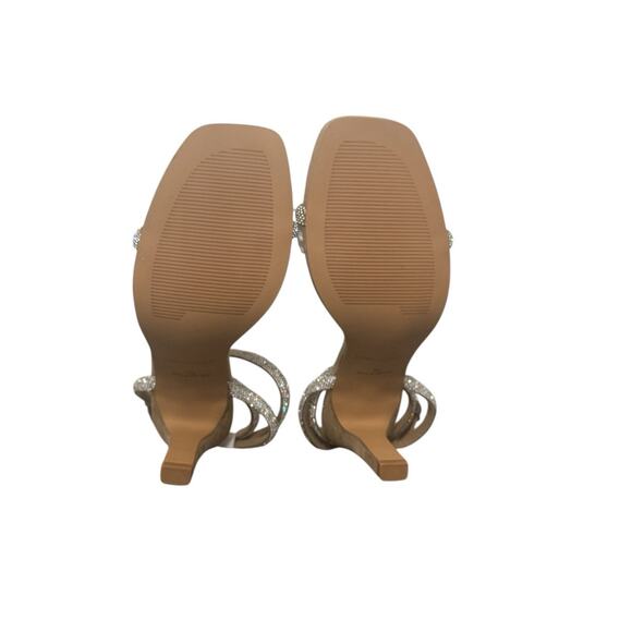 NIB! Lisa Vicky Angelic Rhinestone Glam Ankle Strap Sandal - Size 7 - Picture 9 of 11